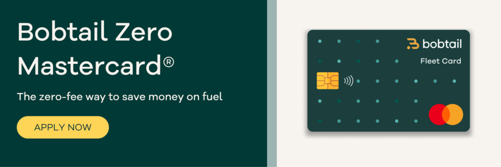 Bobtail Zero Mastercard application