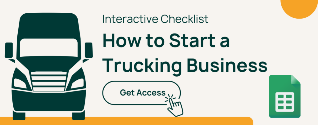 get started in trucking interactive checklist cta 1