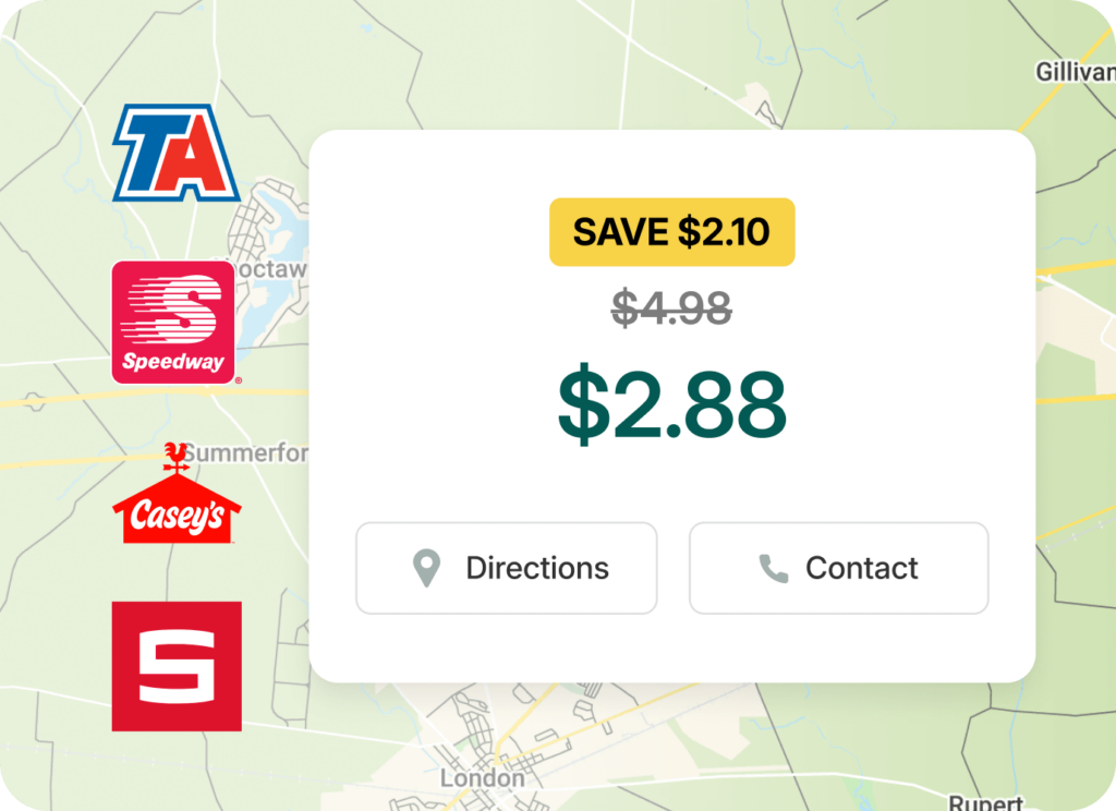 Bobtail Zero  Mastercard®
Save up to $2/gallon*