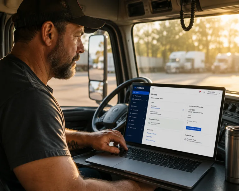 MOTUS Trucking Registration: The Complete Compliance Checklist for Carriers